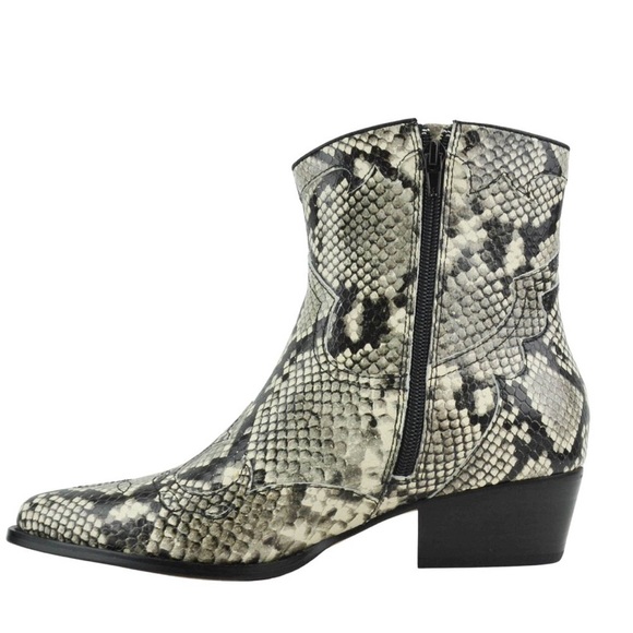 🔥 High End Villa Rouge Snake Cowgirl Boots - Picture 3 of 5